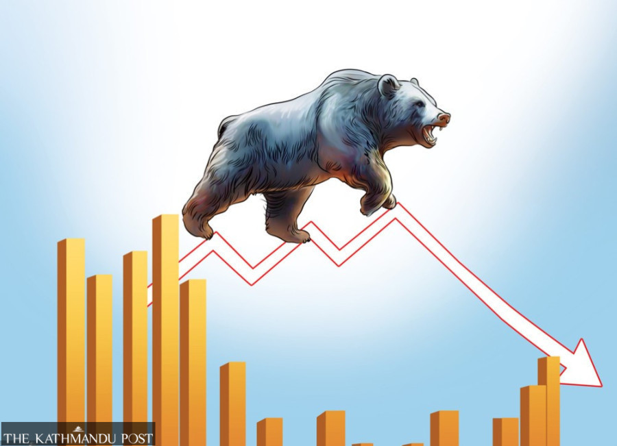 Nepse sheds 20.75 points as selling pressure drags most sectors lower