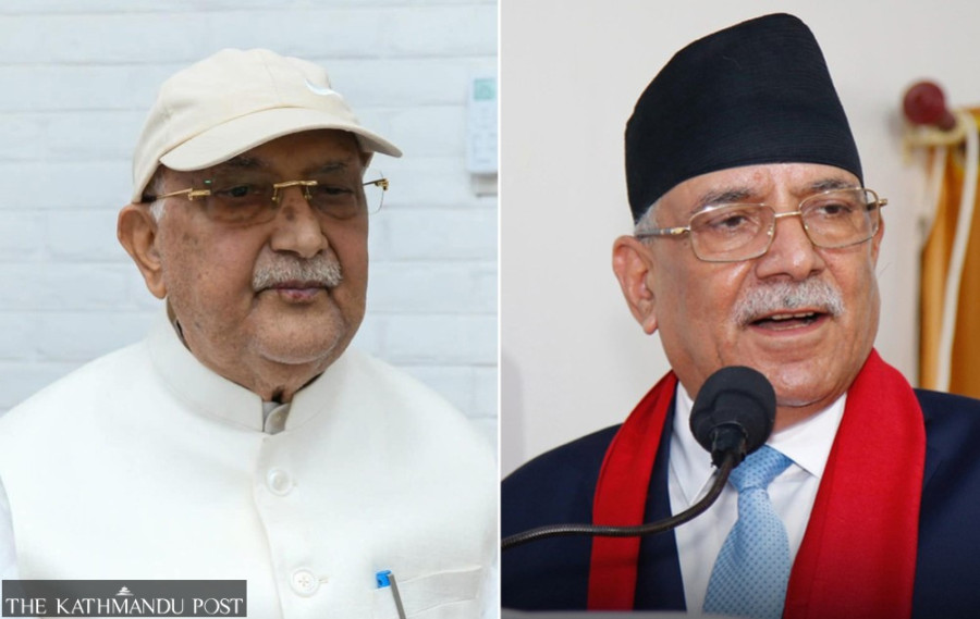 Oli, Dahal move to extend alliance to next year’s local and provincial polls