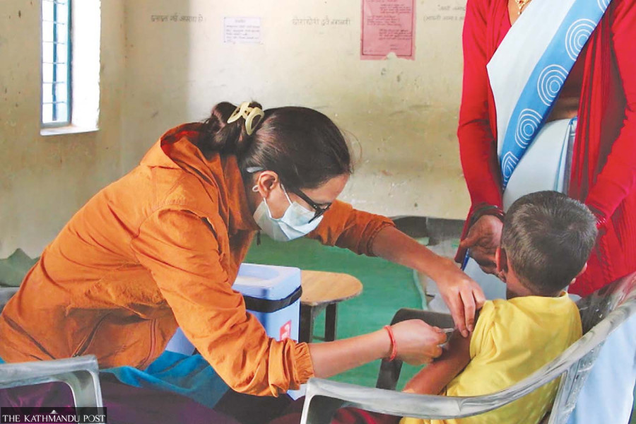 Nepal’s measles elimination goal is slipping away