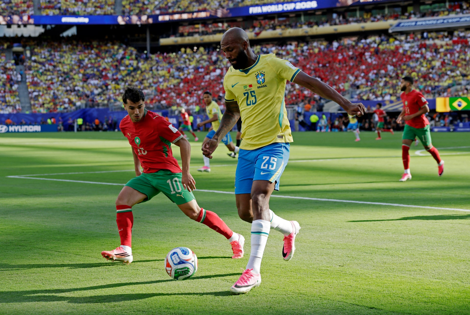 Morocco expose Brazil flaws but settle for draw in World Cup heavyweight clash