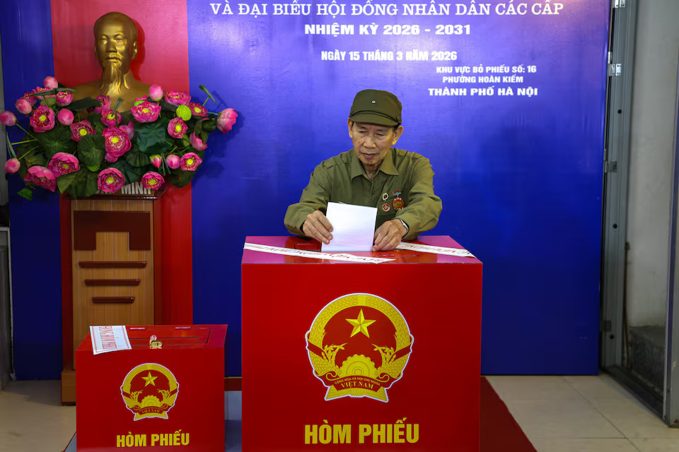 Vietnam votes as Communist Party fields nearly 93 percent of parliamentary candidates